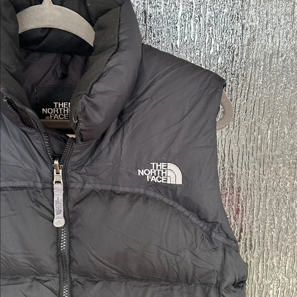 The North Face Jacket Womens Medium Nuptse 700 Down Insulated Black Vest. - Picture 3 of 11
